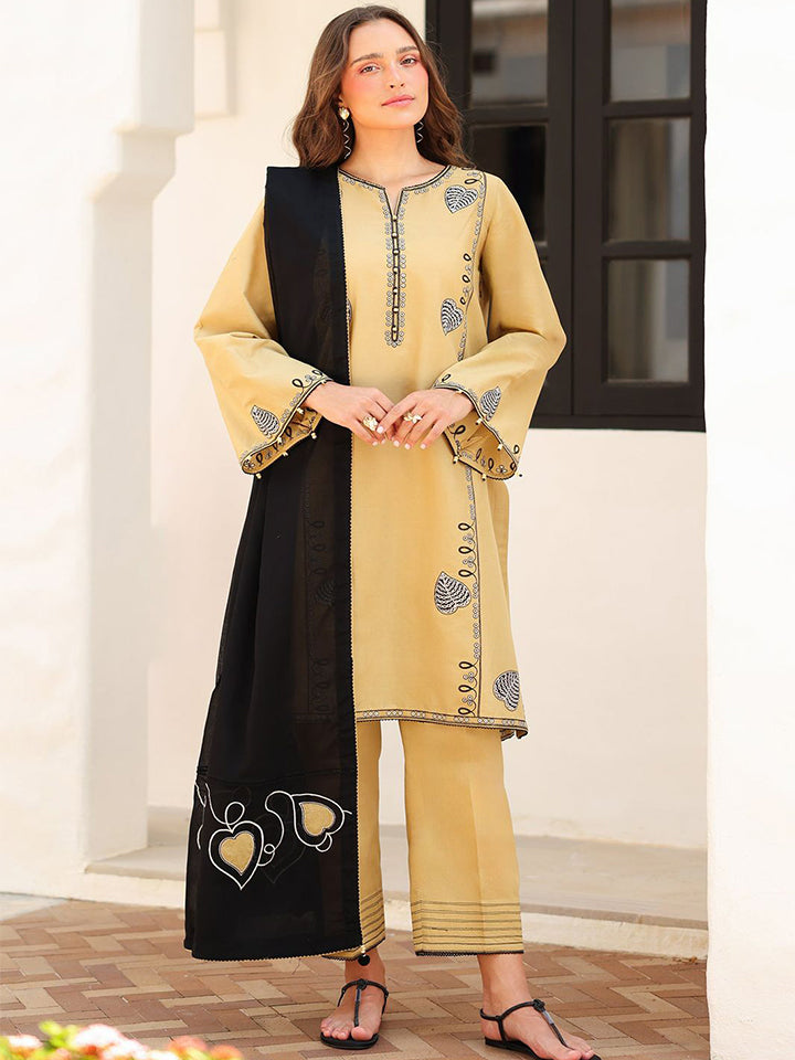 Jazmin Dhanak Embroidered 3 Piece | JZ105