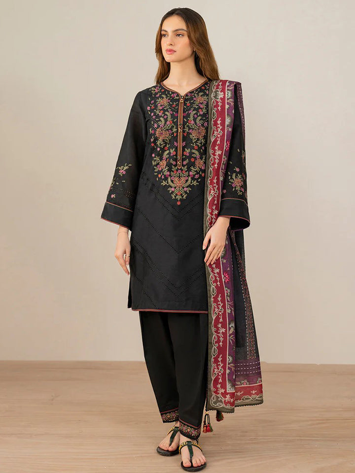 Jazmin Dhanak Embroidered 3 Piece | JZ106