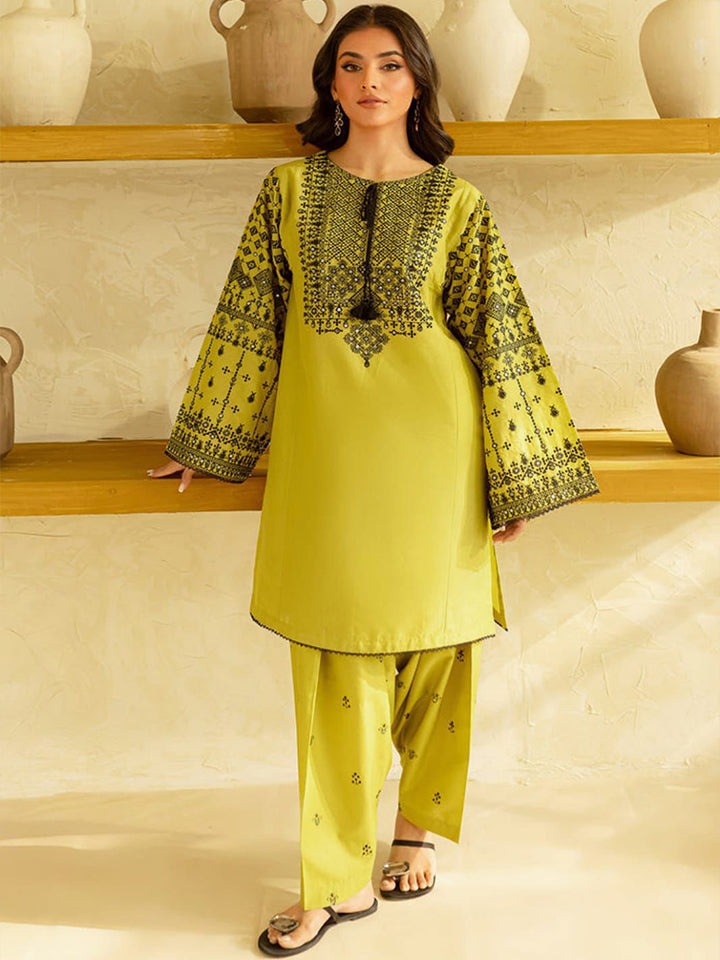 Aisling Dhanak Embroidered 2 Piece | AL112