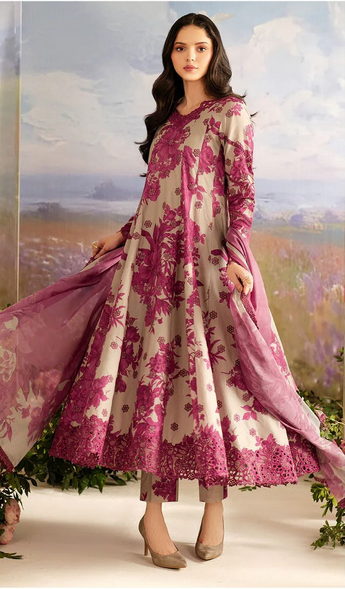 Iznik Khaddar Embroidered 3 Piece | IZ124