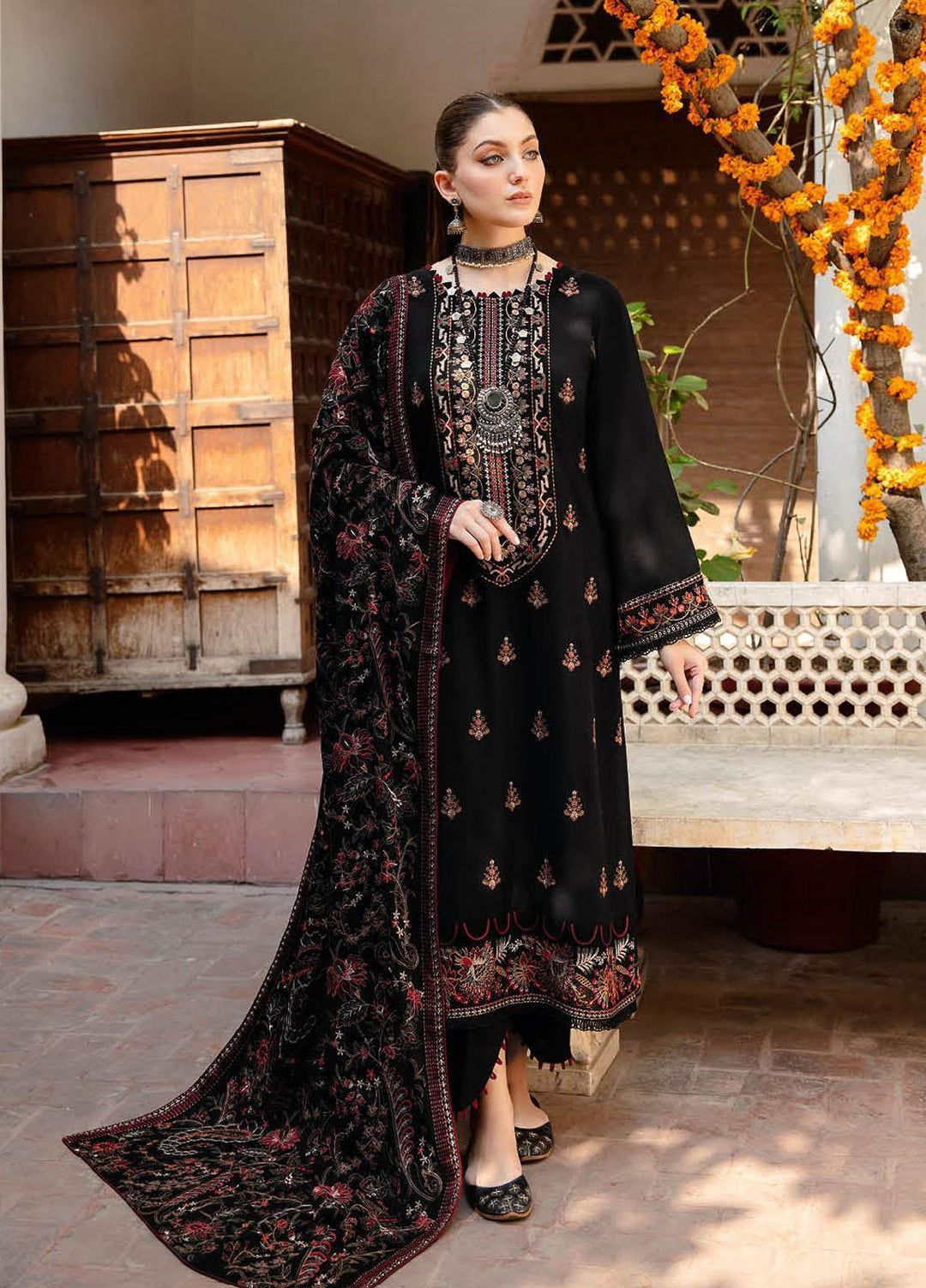Bareeze Dhanak Embroidered 3 Piece | BZ108