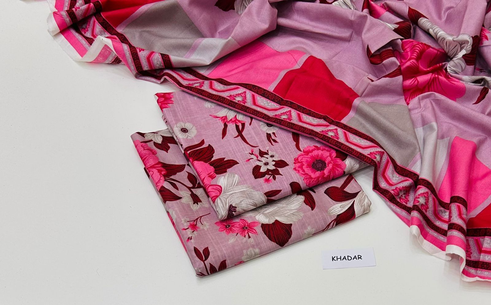 Maria.B Khaddar Digital Printed 3 Piece | MB157