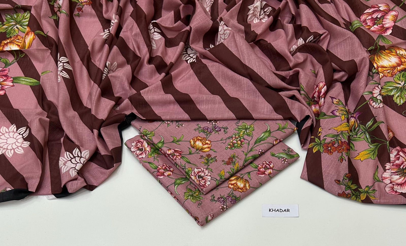 Maria.B Khaddar Digital Printed 3 Piece | MB151