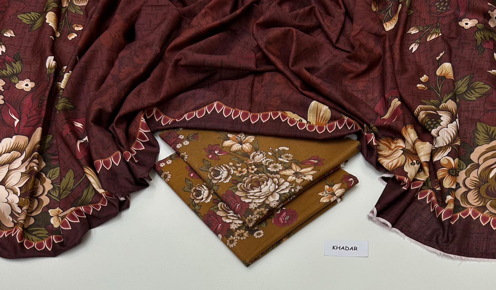 Maria.B Khaddar Digital Printed 3 Piece | MB150