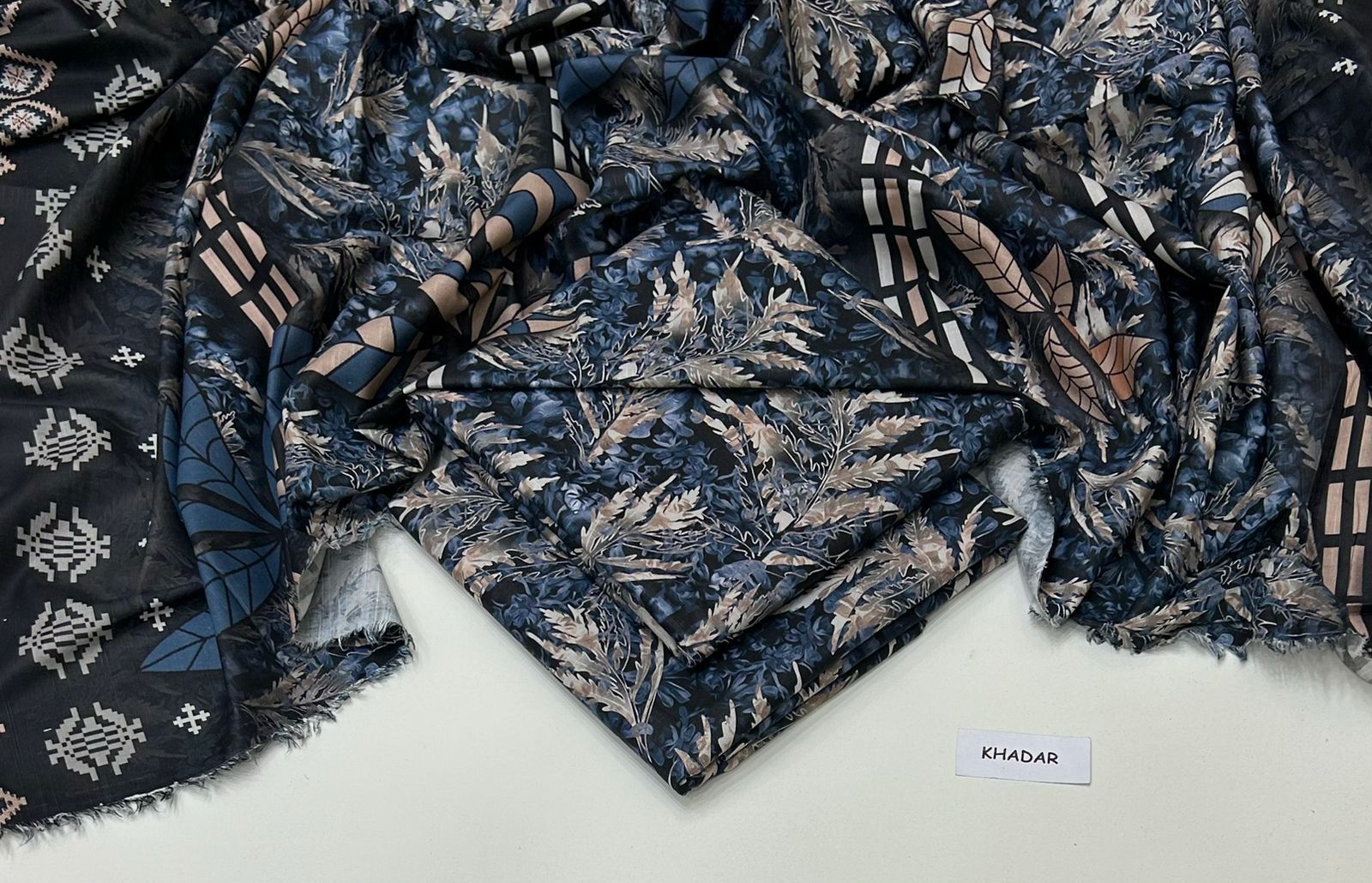 Maria.B Khaddar Digital Printed 3 Piece | MB143