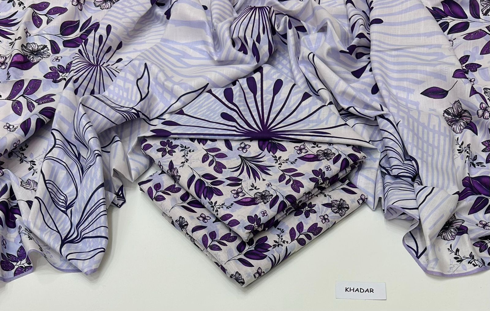 Maria.B Khaddar Digital Printed 3 Piece | MB138