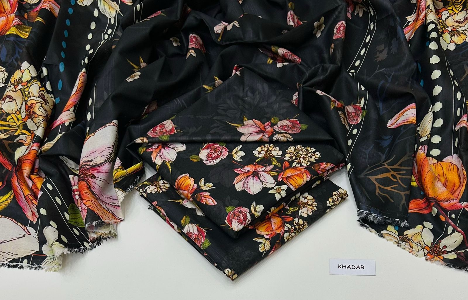 Maria.B Khaddar Digital Printed 3 Piece | MB133