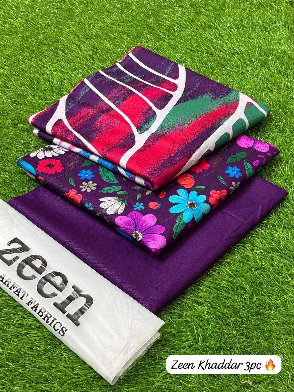 Zeen Khaddar Digital Printed 3 Piece | ZK104