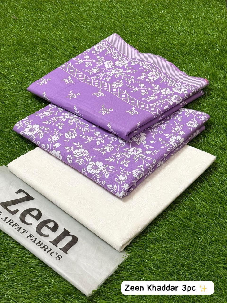 Zeen Khaddar Digital Printed 3 Piece | ZK106