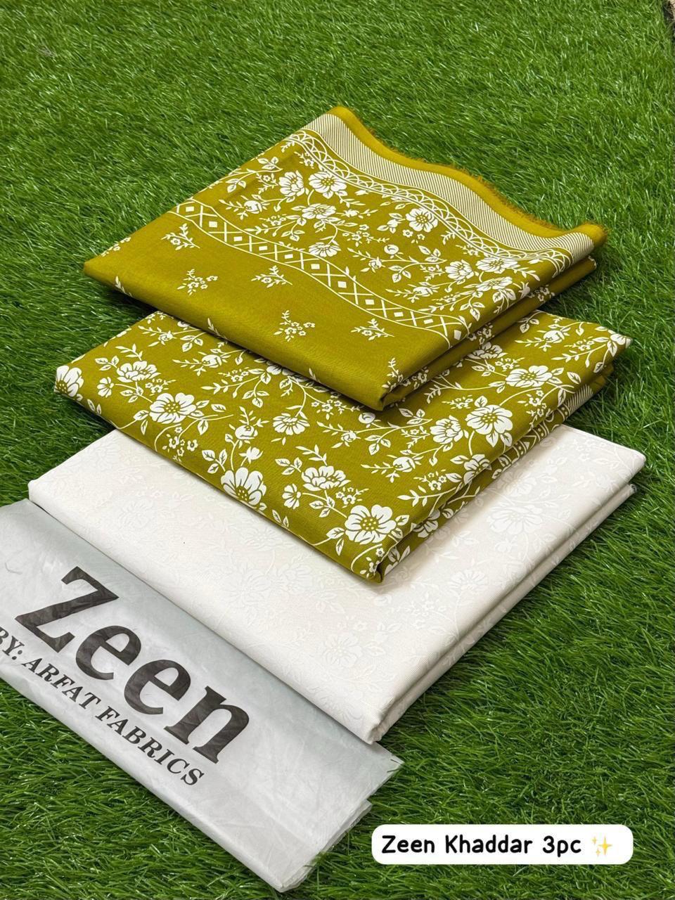 Zeen Khaddar Digital Printed 3 Piece | ZK107