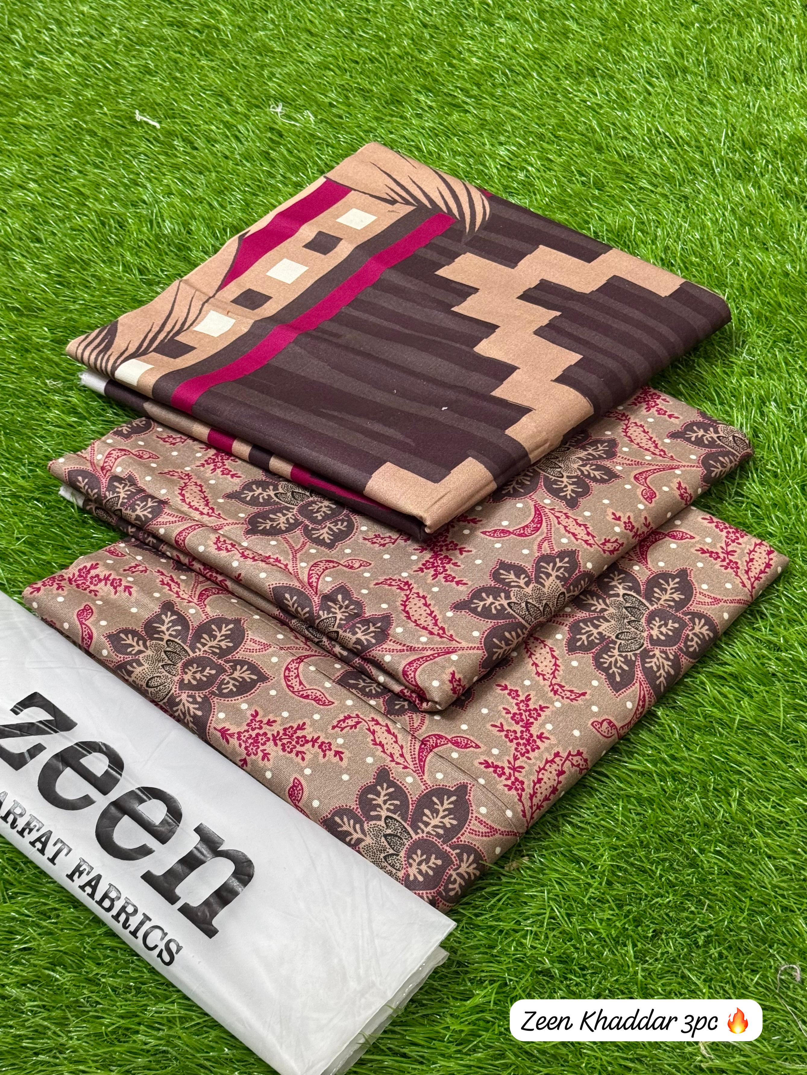 Zeen Khaddar Digital Printed 3 Piece | ZK109