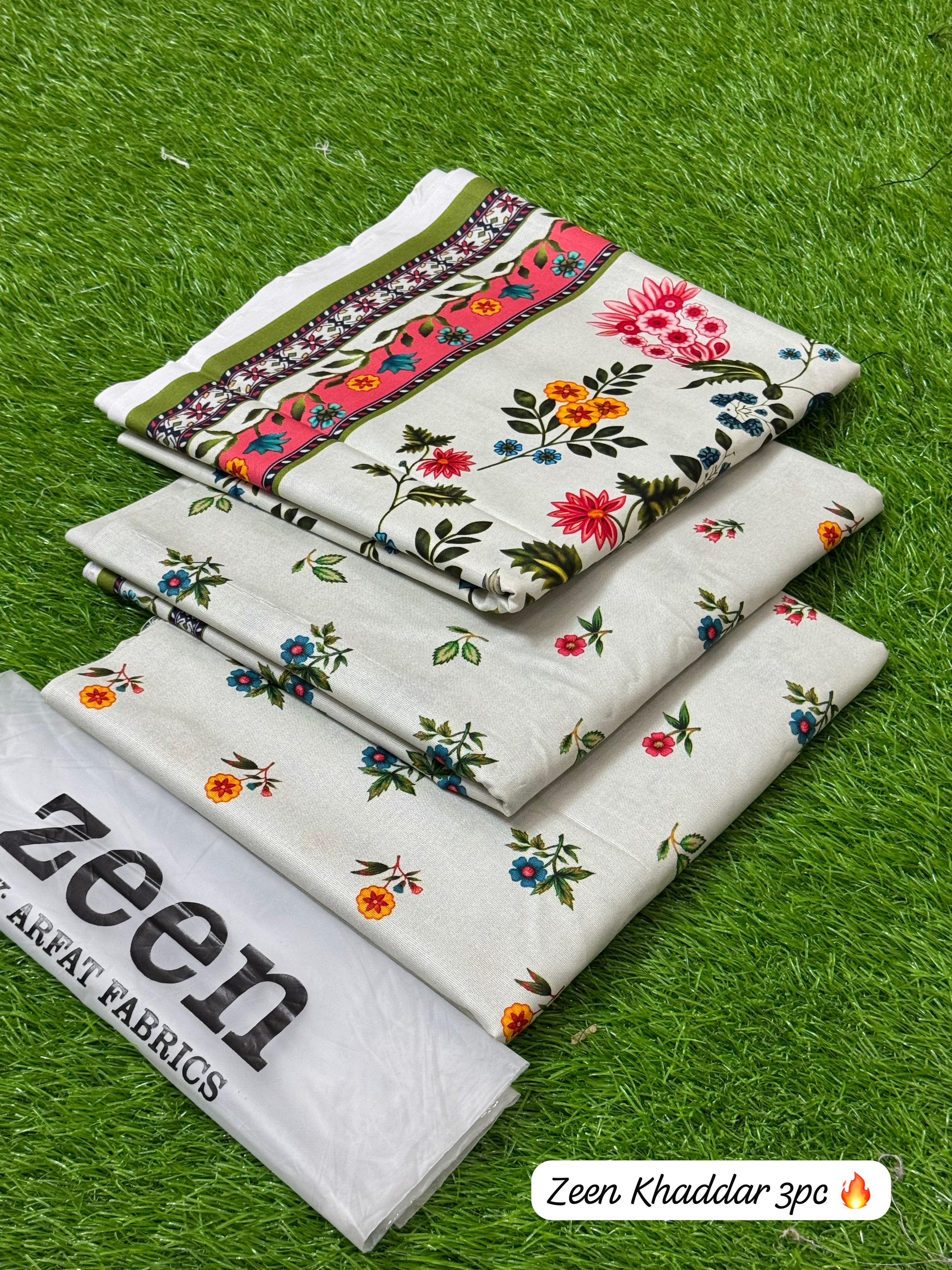 Zeen Khaddar Digital Printed 3 Piece | ZK110