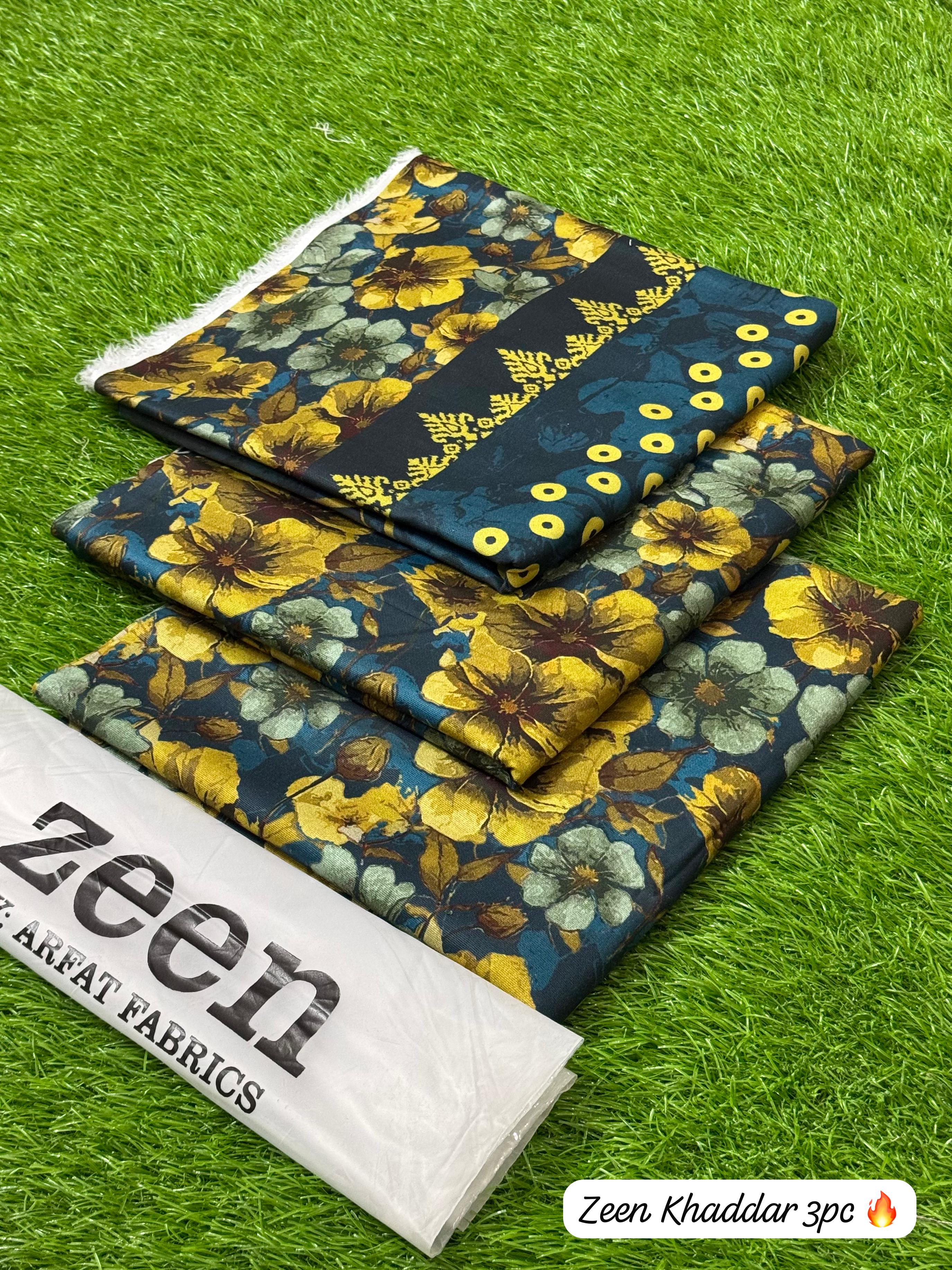 Zeen Khaddar Digital Printed 3 Piece | ZK111