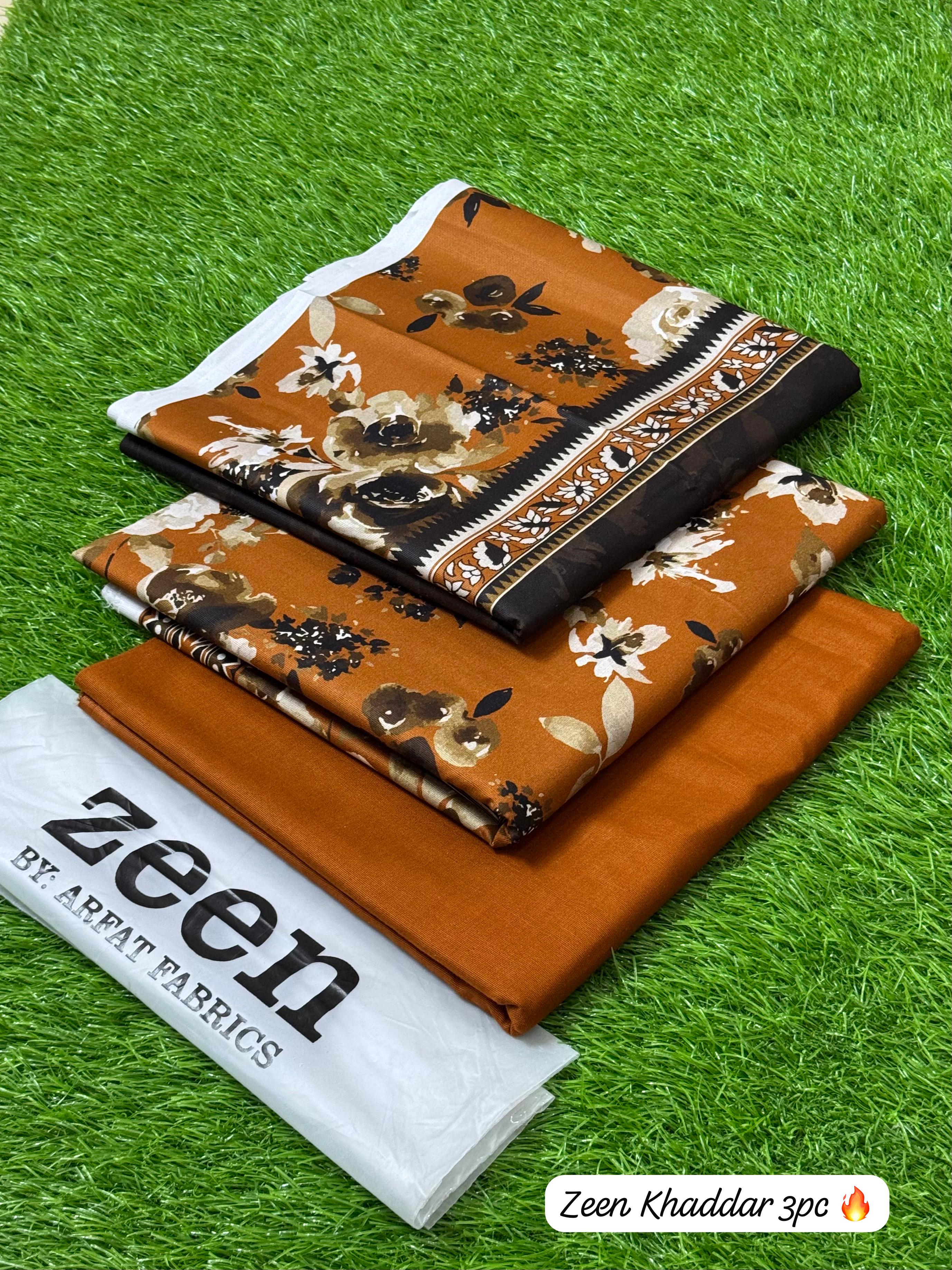 Zeen Khaddar Digital Printed 3 Piece | ZK112
