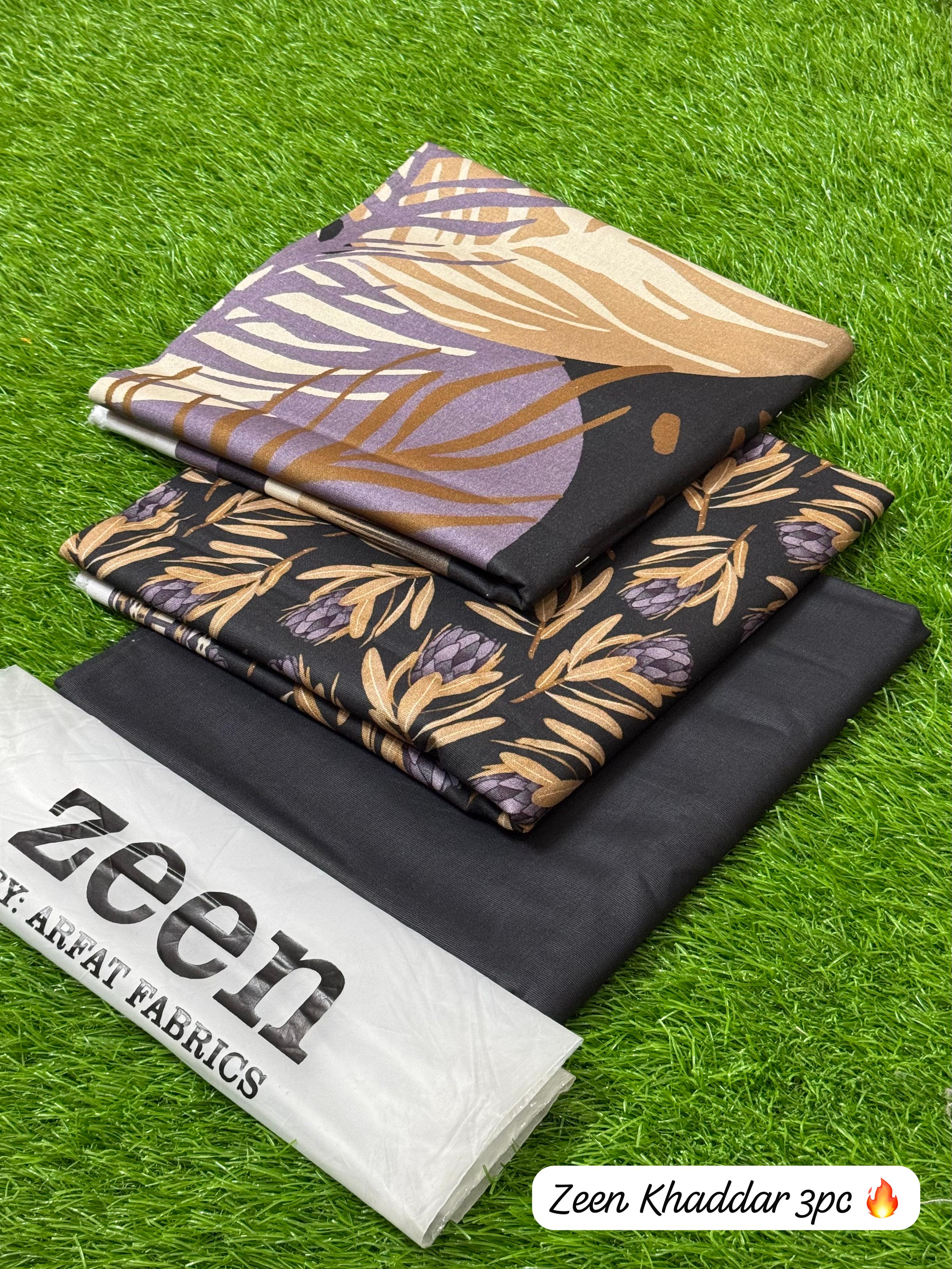 Zeen Khaddar Digital Printed 3 Piece | ZK116