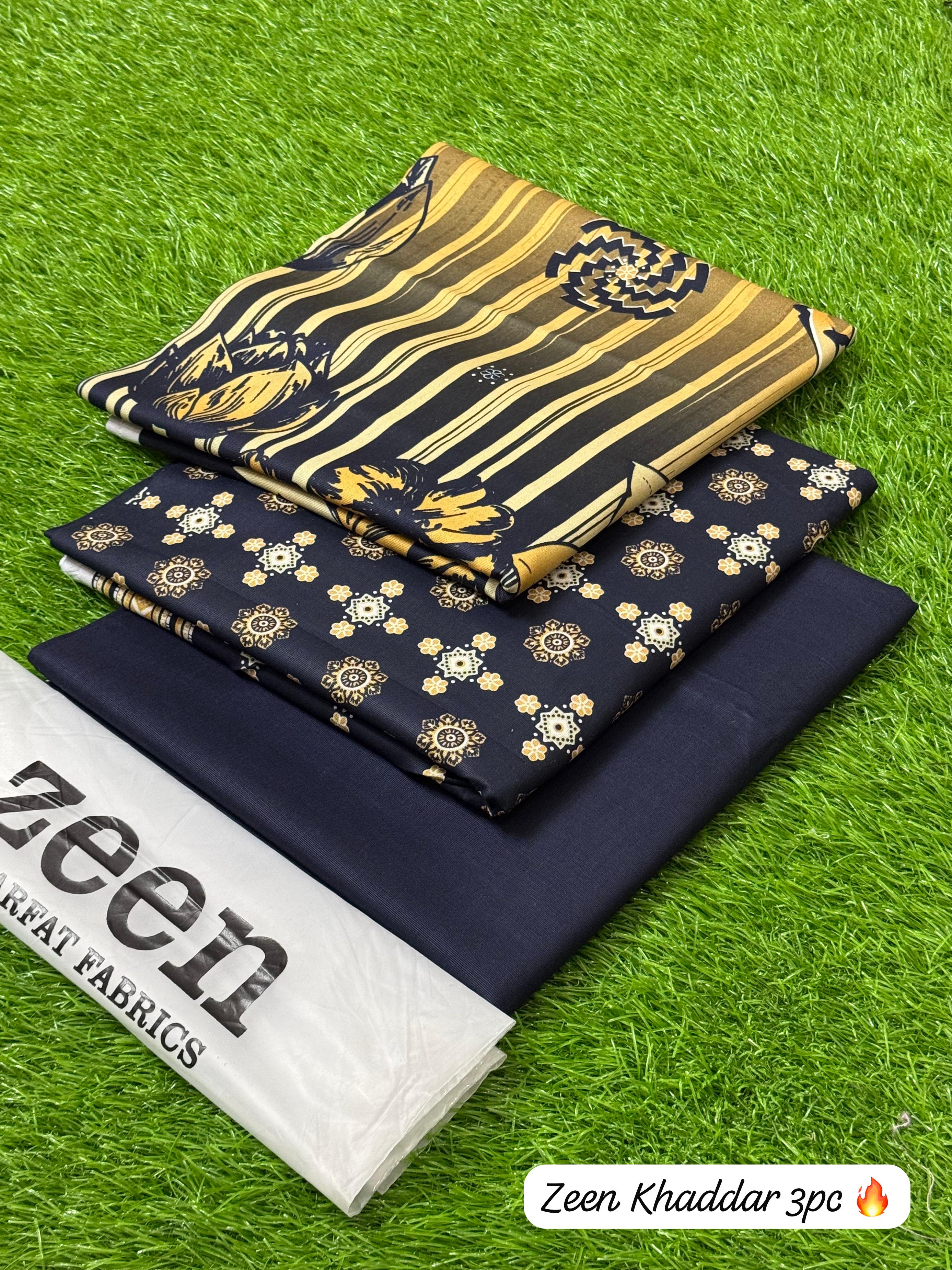 Zeen Khaddar Digital Printed 3 Piece | ZK117