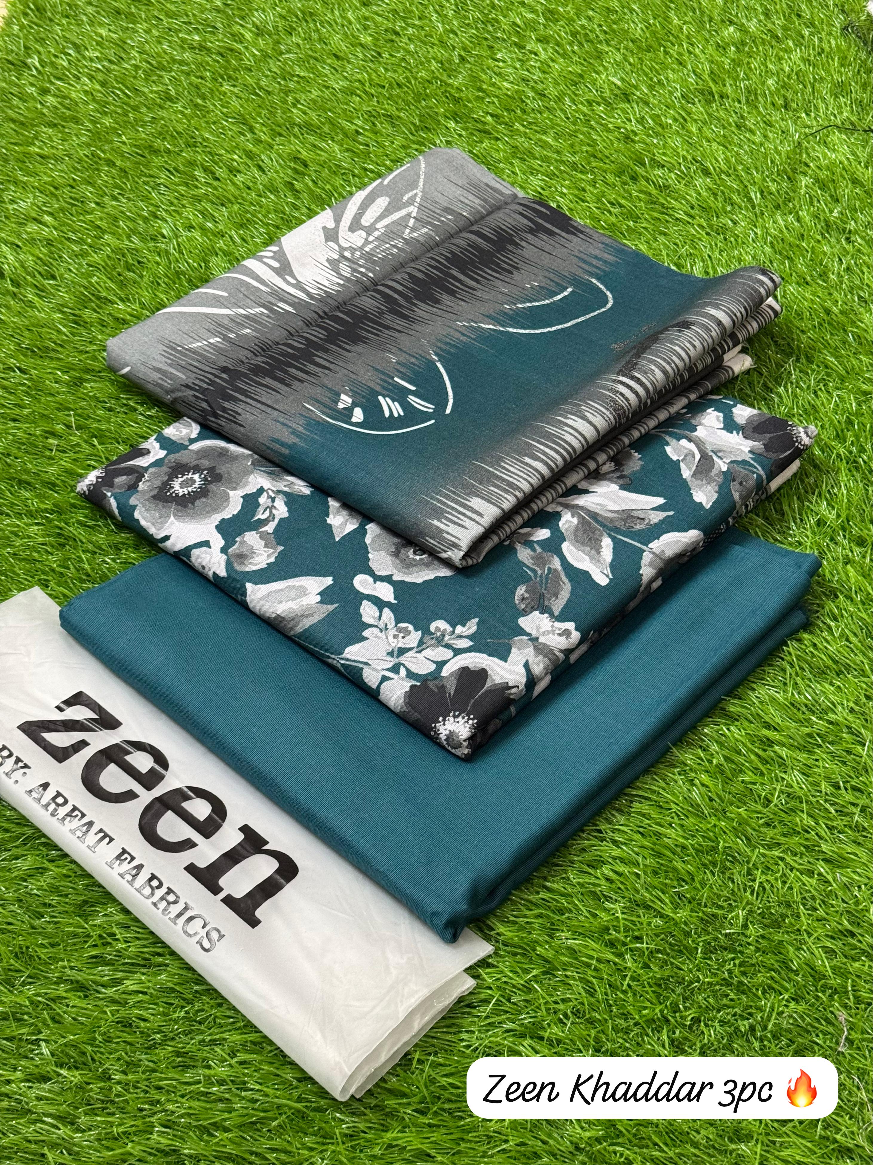 Zeen Khaddar Digital Printed 3 Piece | ZK120