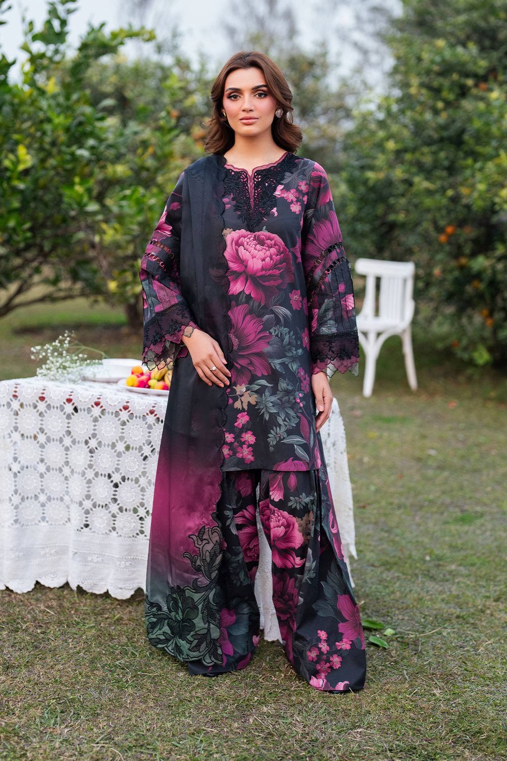 Iznik Lawn Embroidered 3 Piece | IZ110